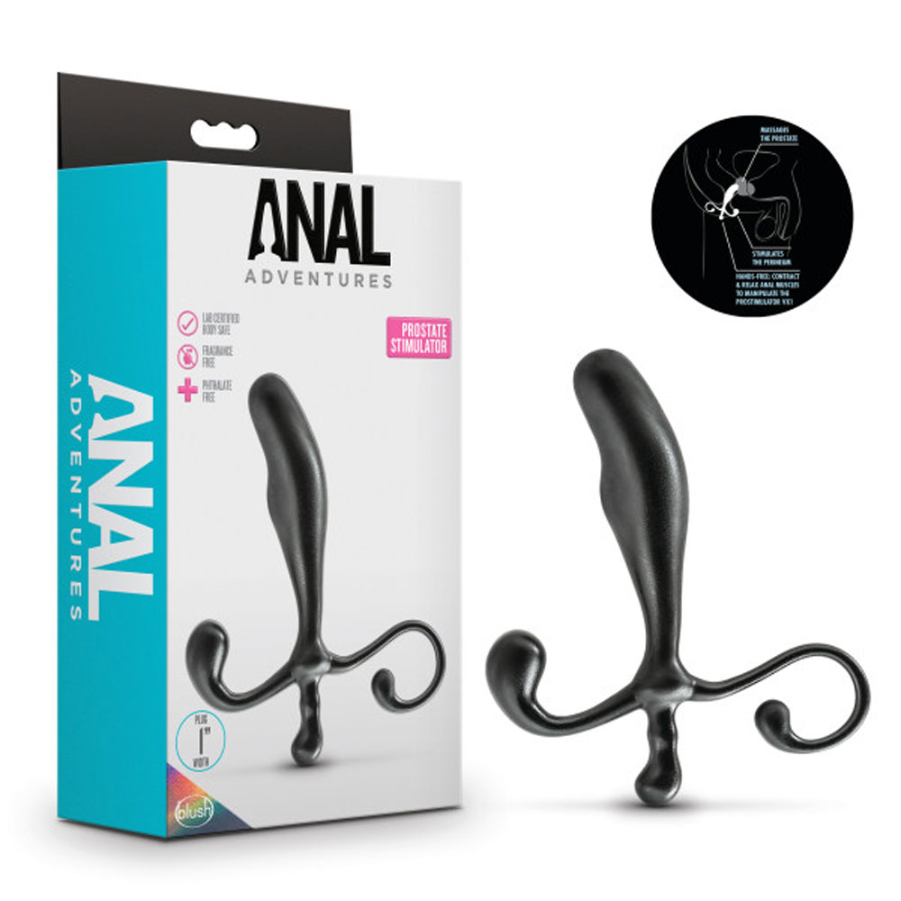 vuiN4fOskR8oTsTgbNJSdEKDi8XkSymp Anal Adventures - Prostate Stimulator - Black - Image 1