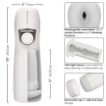 Optimum Power Lifelike Pulsar Stroker - White - Image 8