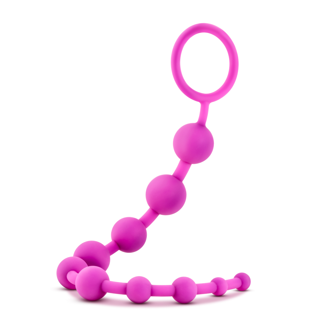 w7q8jjqzumqwNDnfr1lF91vFKqDJW0DY Luxe Silicone 10 Beads - Fuchsia - Image 1