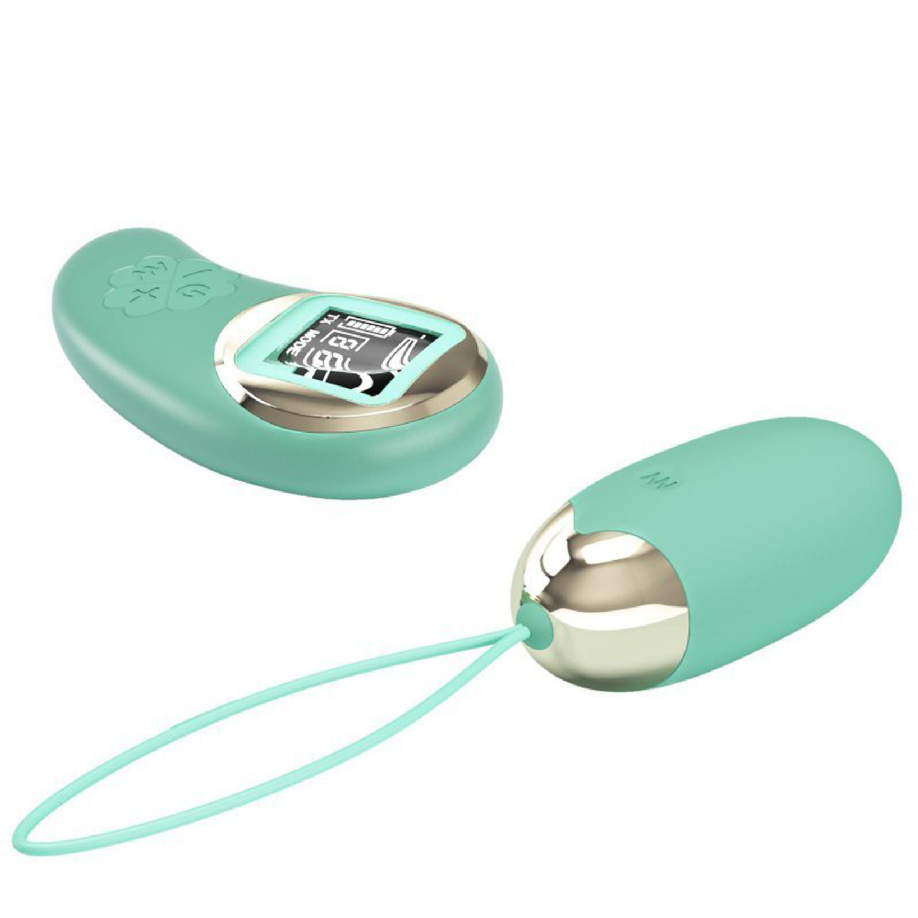 wC0rzb1Pq1ebo6wCao9EDZU4l9xz4rMj Mina Vibrating Remote Control Egg - Turquoise - Image 1