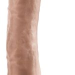 Dr. Skin - Mr. Savage - 11.5 Inch Dildo With Balls - Beige