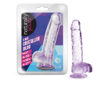 Naturally Yours - 6 Inch Crystalline Dildo - Amethyst - Image 5