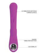 Lamar Led Digital Display Rabbit - Fuchsia - Image 3