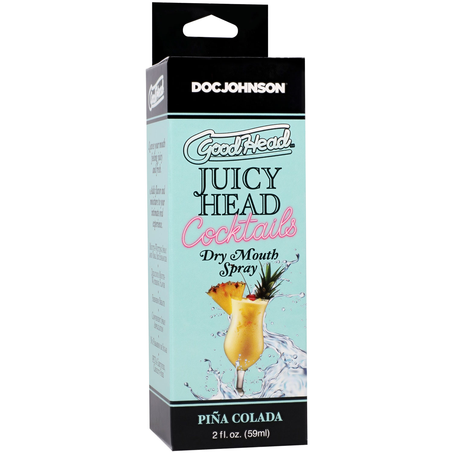 wcxXWGEs Goodhead - Juicy Head - Cocktails Dry Mouth Spray Pia Colada - 2oz - Image 1
