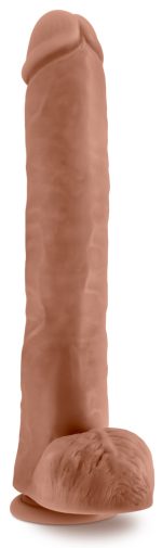 Au Naturel - Daddy - 14 Inch Dildo - Mocha - Image 4