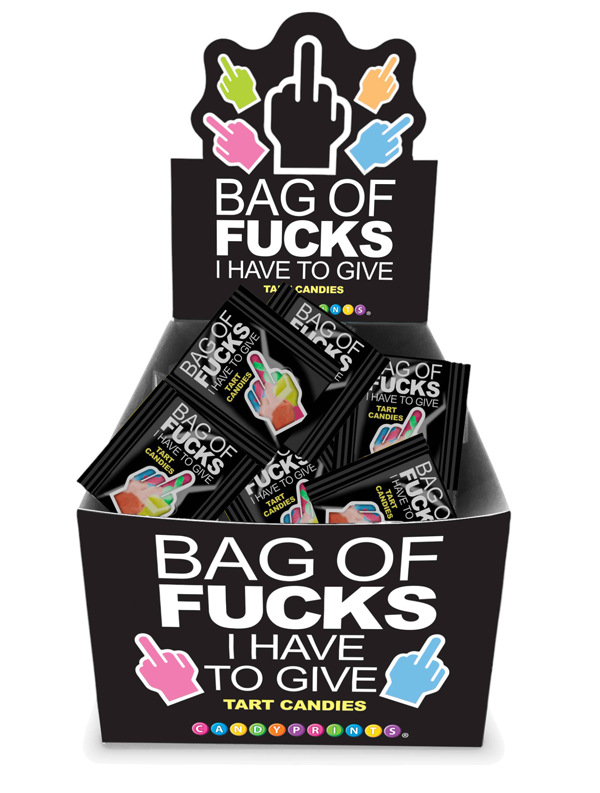 wvWUbo9k Bag of Fucks I Have to Give Display of 100 Count - Image 1