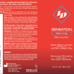 ID Sensations 2.2 Oz.