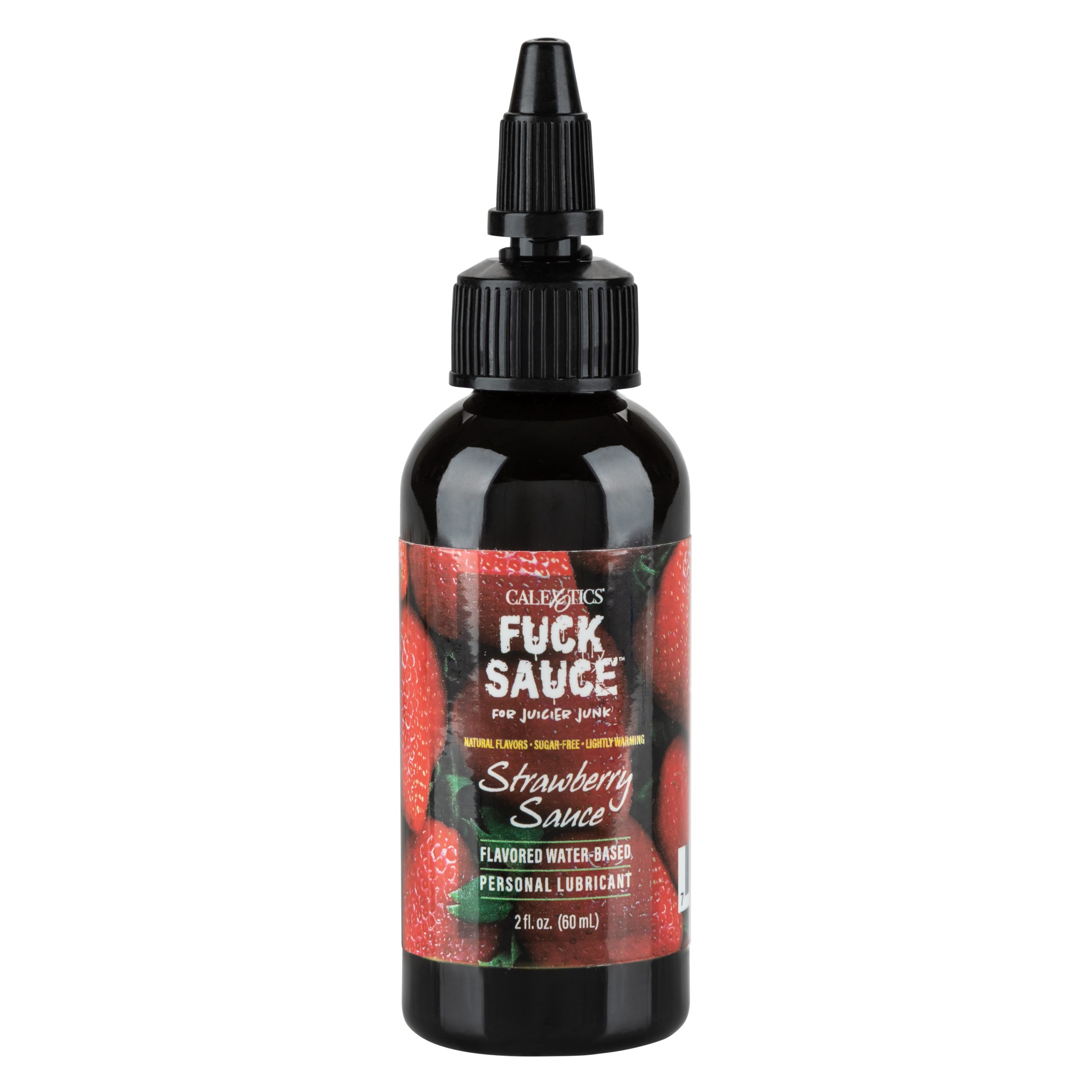 wziOFRjOQQfx47hxg1KpYZHsLtmJkoUl Fuck Sauce Flavored Water-Based Personal Lubricant - Strawberry - 2 Fl. Oz. - Image 1