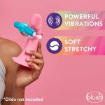 Play With Me  Delight Vibrating C-Ring - Blue - Image 2