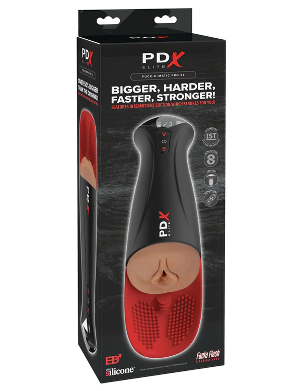 x0rgHAHm Pdx Elite Fuck-O-Matic Pro XL - Brown - Image 1