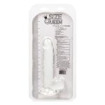 Size Queen 6 inch/15.25 Cm - Clear - Image 8