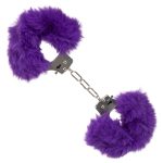 Ultra Fluffy Furry Cuffs - Purple - Image 5