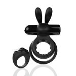 Screaming O Remote Controlled Ohare Vibrating Ring - Black - Image 4