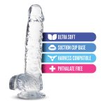 Naturally Yours - 6 Inch Crystalline Dildo - Diamond - Image 3
