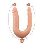 Dr. Skin Mini Double Dong - Vanillla - Image 3