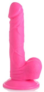 Pop Pecker 6.5 Inch Dildo With Balls - Pink - Image 7