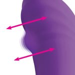 5x G-Charm Moving G-Spot Bead Mini Vibe - Violet - Image 2