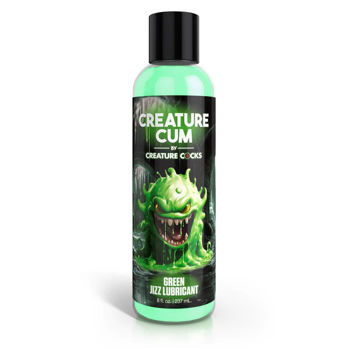 xYUyaidj Creature Cum Green Water-Based Lubricant 8oz - Image 1