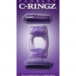 Fantasy C-Ringz Duo-Vibrating Super Ring Purple