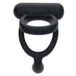 Closer Intimate Rechargeable Ring Caress - Black - Image 3