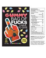 Bag of Fucks I Have to Give, Sour Gummy 2.2oz