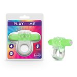 Play With Me  Teaser Vibrating C-Ring  Green - Image 4