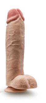 Dr. Skin - Mr. Mister - 10.5 Inch Dildo With Balls - Beige - Image 3