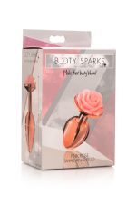 Pink Rose Gold Anal Plug - Small - Image 7