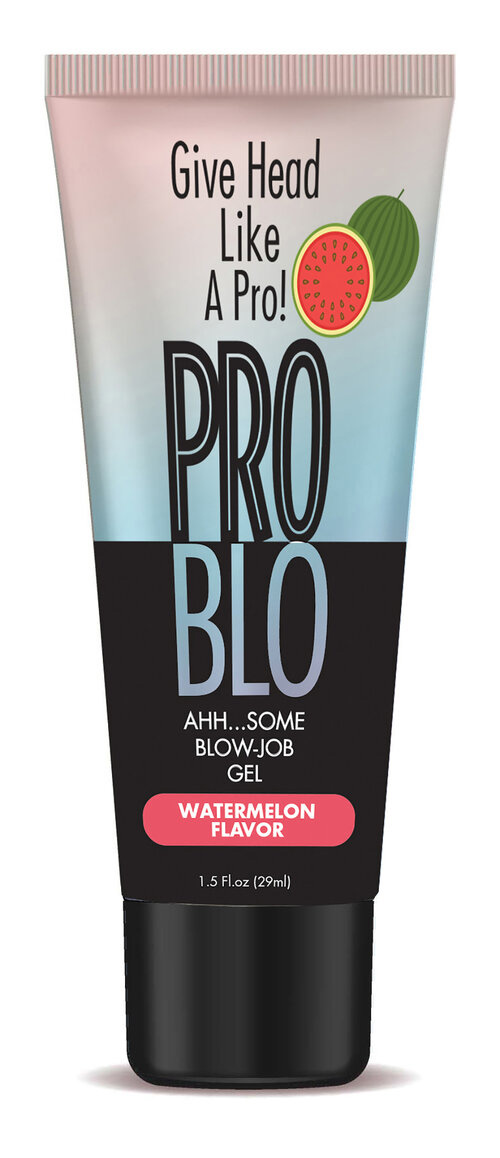 y7NQ9SmJ863ySR4LsV37HVjmTzjmatQb Problo Ahh...some Blow-Job Gel - Watermelon - 1.5 Fl. Oz. - Image 1