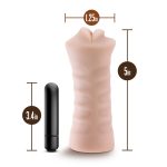 Enlust - Nicole - Vibrating Stroker - Beige - Image 3