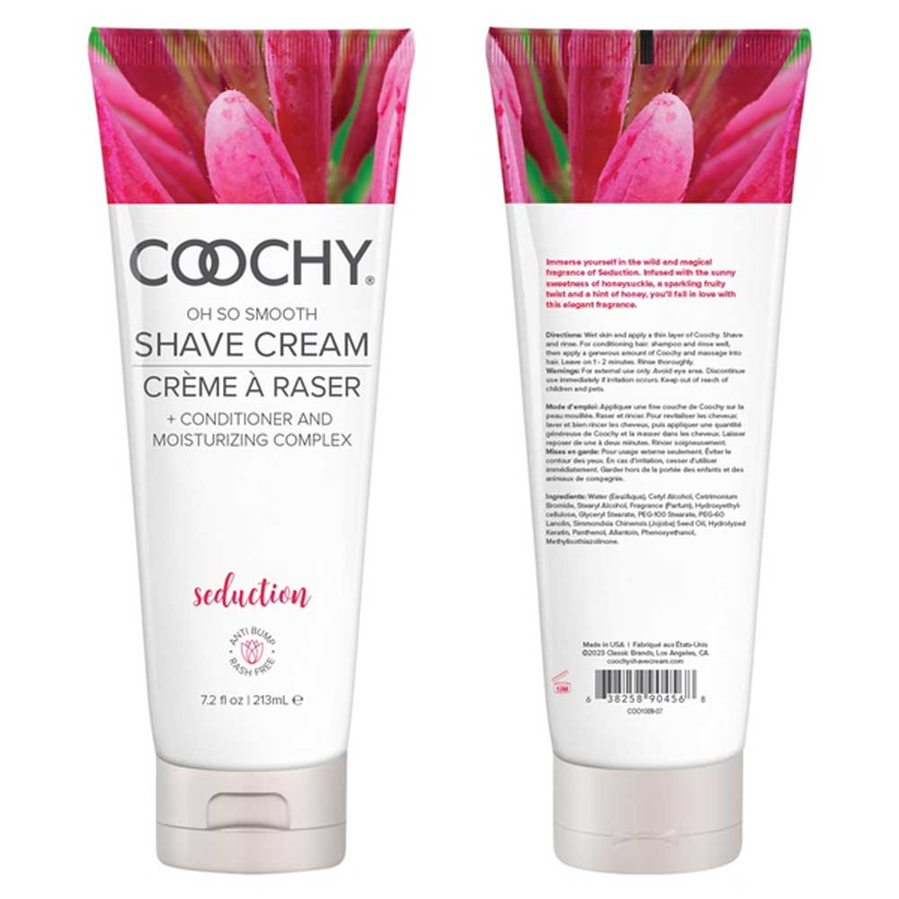 yLeTDS1Q6YiS4SlIe6ivutN2qDVlGhiN Coochy Oh So Smooth Shave Cream - Seduction - 7.2 Oz - Image 1