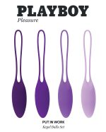 Playboy Pleasure - Put in Work - Kegel Balls Set - Acai Ombre - Image 9