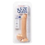 Size Queen 8 inch/20.25 Cm - Ivory - Image 9