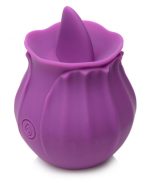 Inmi - Bloomgasm Wild Violet Licking Silicone Stimulator - Violet - Image 4