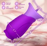 Licking Violet Sucking and Licking Vibrator Purple - Image 2