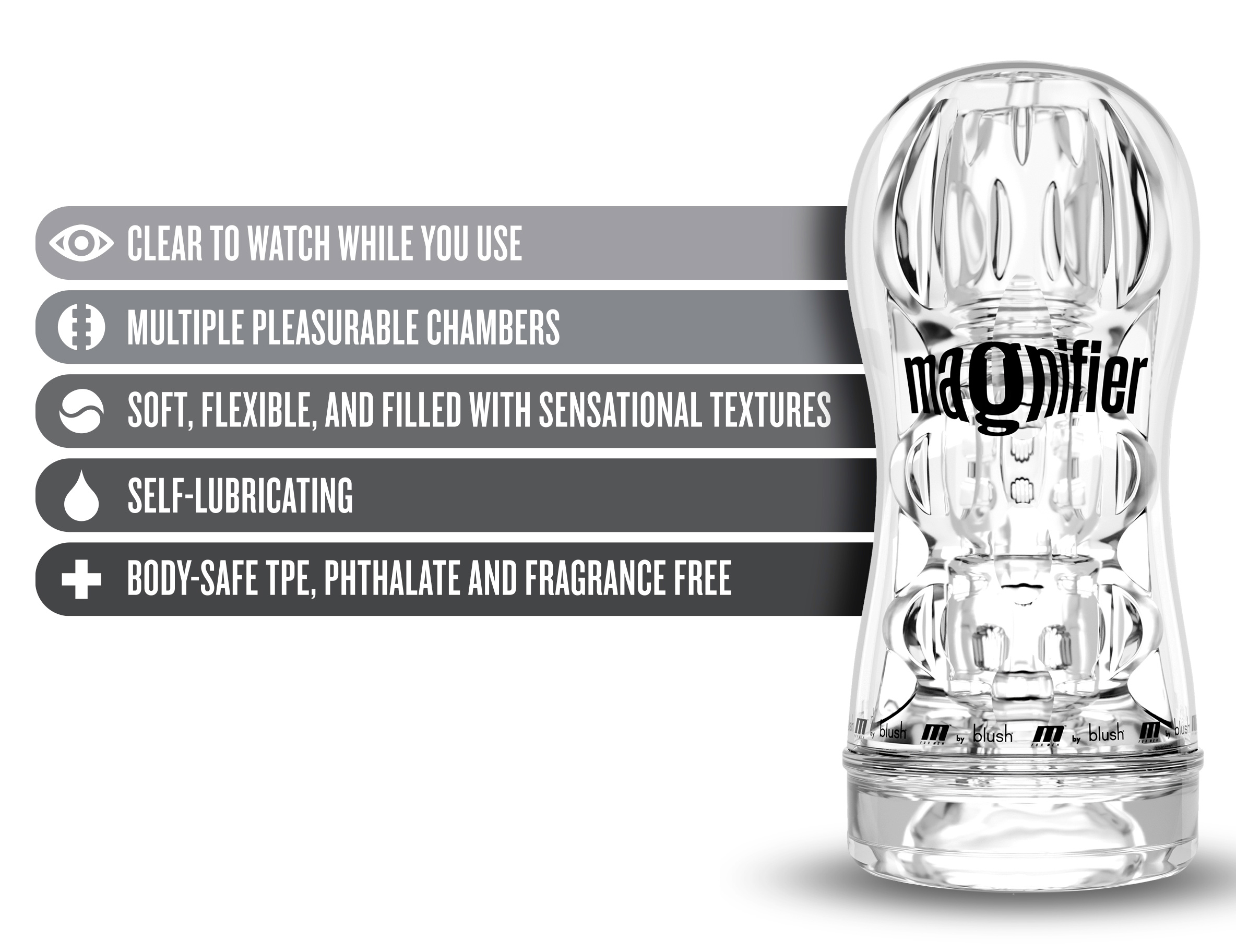 yk2rNcDgDGJPpyddLZaVR1wa1GdvAxFN M for Men - Soft and Wet - Magnifier - Clear - Image 1