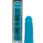 Clone-a-Willy Glow-in-the-Dark Kit - Blue