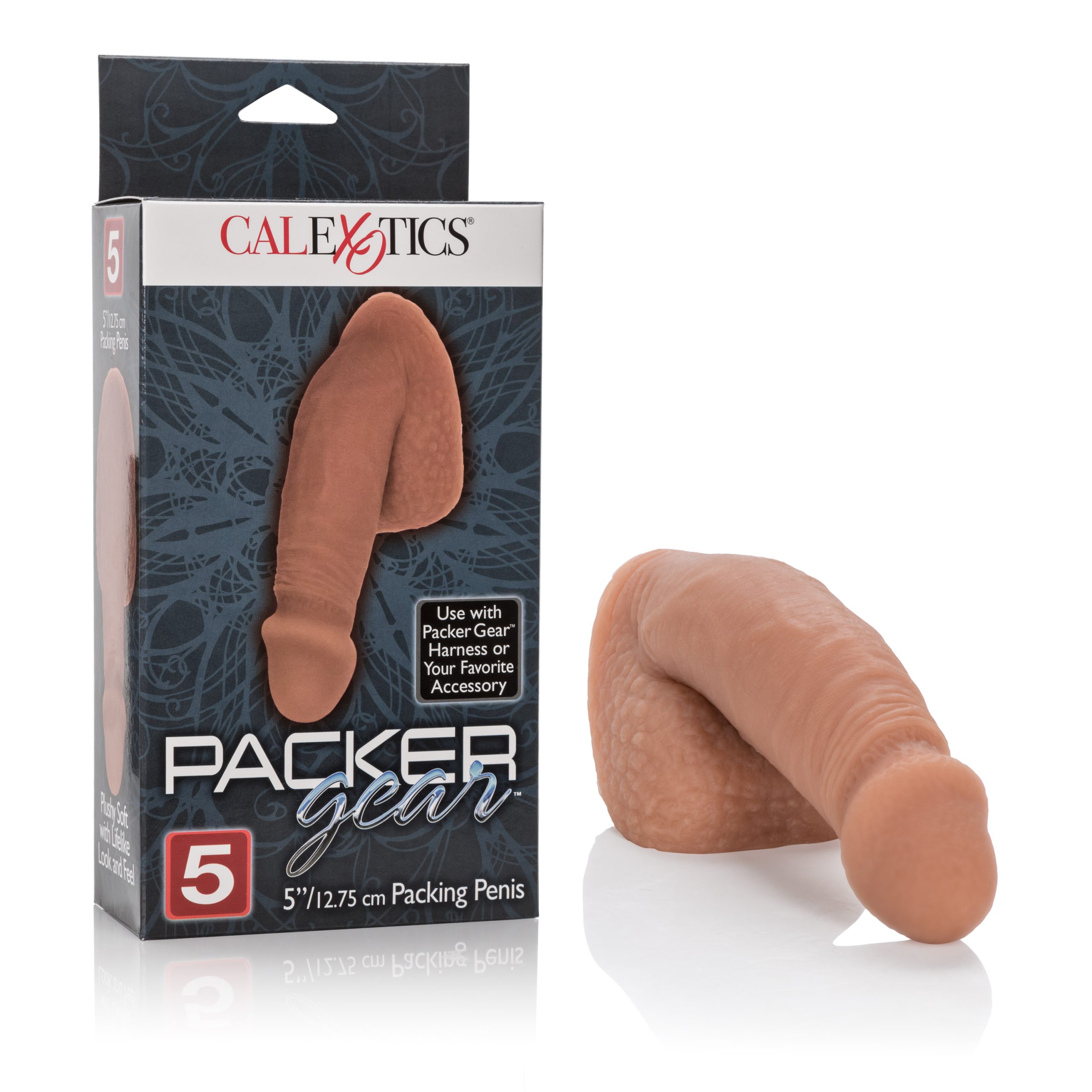 ynvmrImnDJuOFU3LVWGexhqoxQtzVFOW Packer Gear Packing Penis 5 Inch - Brown - Image 1