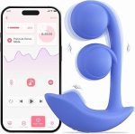 Melody Wearable Dual Vibrator - Blue - Image 2