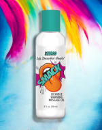 Smack Lickable Massage Oil Mango 2oz - Image 2