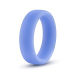 Performance - Silicone Glo Cock Ring - Blue Glow - Image 2