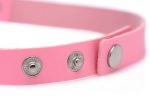 Dark Heart Chrome Heart Choker - Pink - Image 3