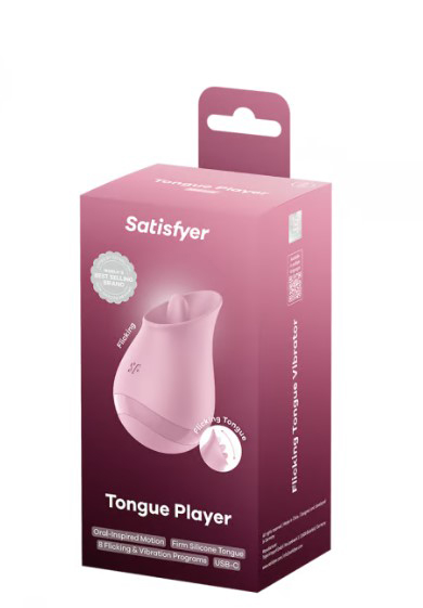 zSIyLqsv Tongue Player - Pink - Image 1