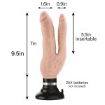 Dr. Skin Cock Vibes Double Vibe - Beige - Image 5
