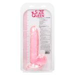 Size Queen 6 inch/15.25 Cm - Pink - Image 2