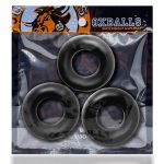 Fat Willy 3-Pack Jumbo C-Rings - Black - Image 5