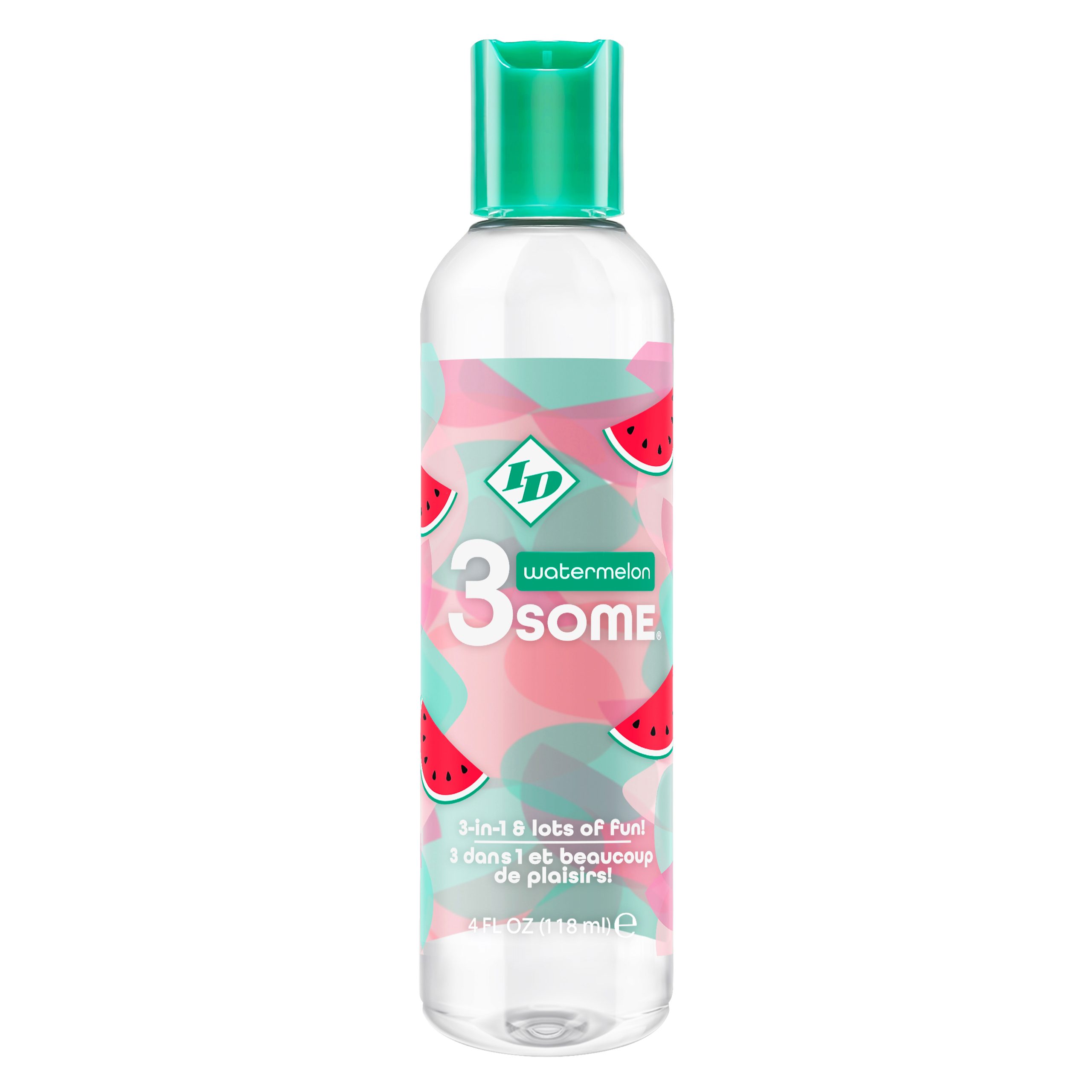 zid0uPxfzYzD2iQ1SOS82ZnoRstj2q8C 3some 3-in-1 Lubricant - Watermelon - 4 Fl. Oz. - Image 1