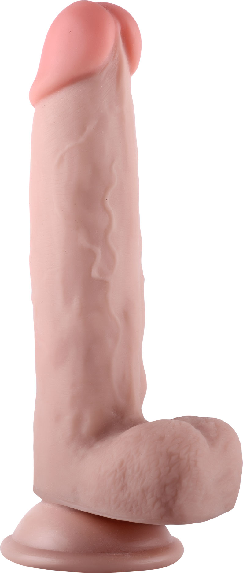 znj2U0CObBrbf3pvnkKlNlv2qWGYeZdo Get Lucky Real Skin 7.5" Dual Layer Dildo Beige - Image 1