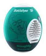 Satisfyer Masturbator Egg - Naughty - Dark Green - Image 2