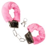 Playful Furry Cuffs - Pink - Image 2